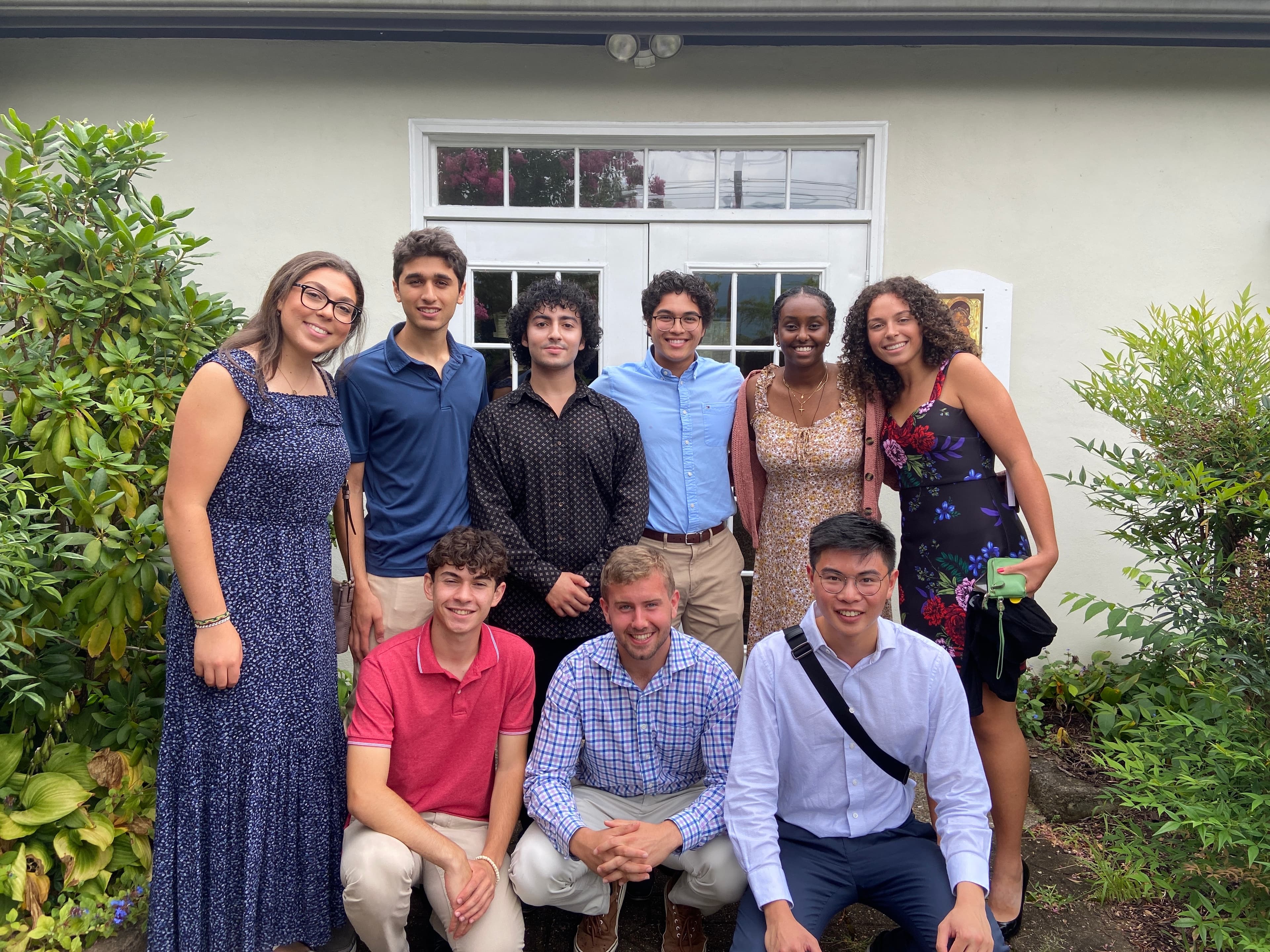 Group photo of OCF students together